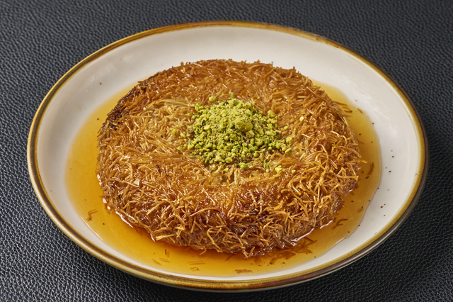 Knafeh Malabi.