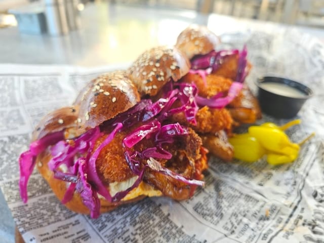 Schnitzel Challah.