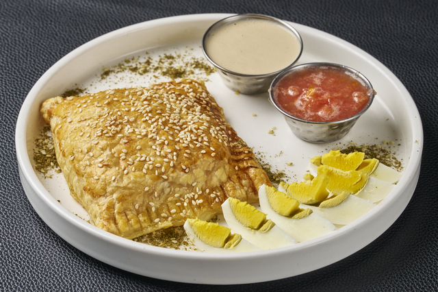 Potato Borekas Platter.