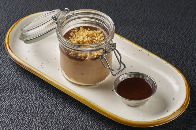 Chocolate Mousse in a Jar.