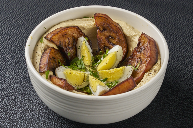 Hummus Sabich.