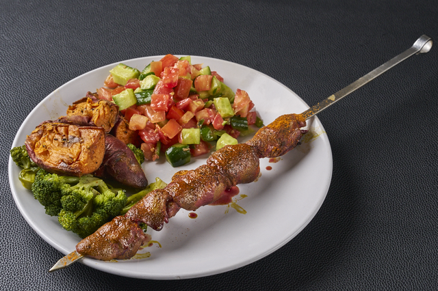 Chicken Liver Skewer.