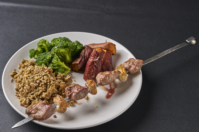 Lamb Skewer.