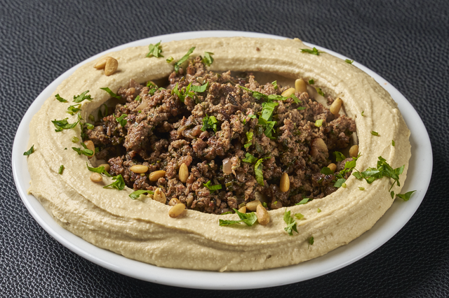 Beef Hummus.